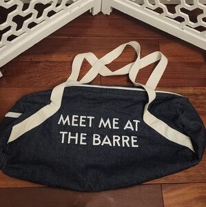 Meet Me At The Barre Pilates Bag